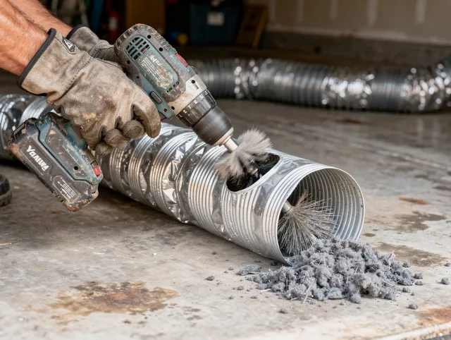 Professional duct cleaning by Harrisburg Dryer Vent Cleaning in Harrisburg