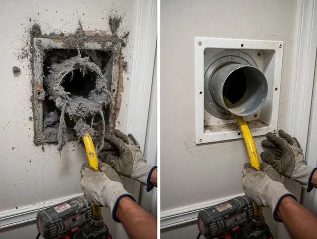 Expert gas dryer vent cleaning by Harrisburg Dryer Vent Cleaning in Harrisburg
