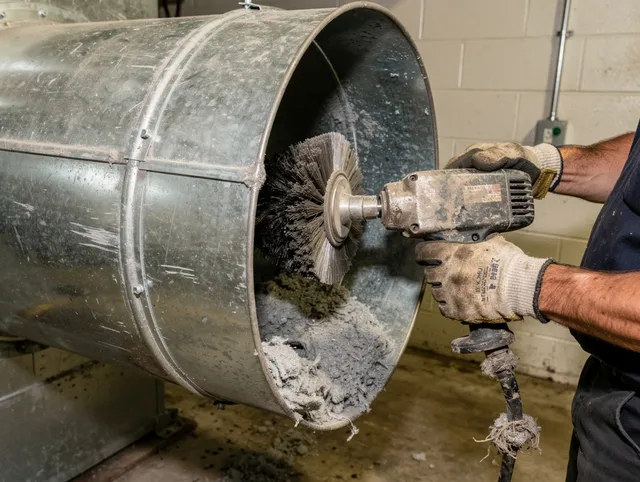 Industrial-grade dryer vent cleaning by Harrisburg Dryer Vent Cleaning in Harrisburg